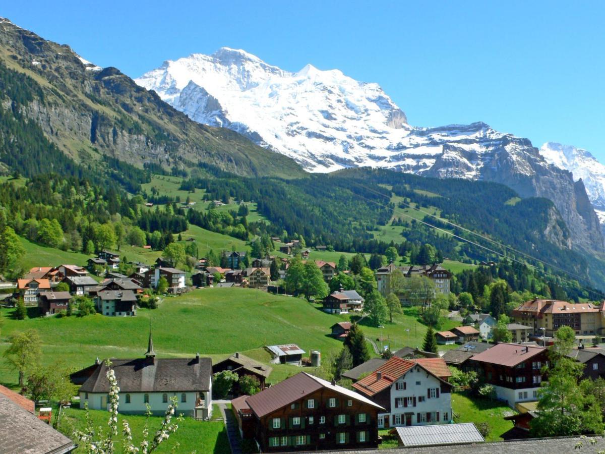 Apartment Bristol Apt-K By Interhome Wengen Exterior foto